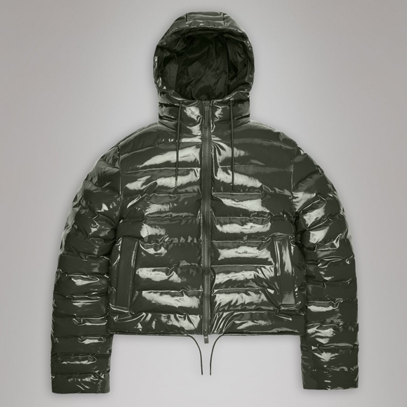 Rains Lohja Short Puffer Coat - Picture 4 of 5